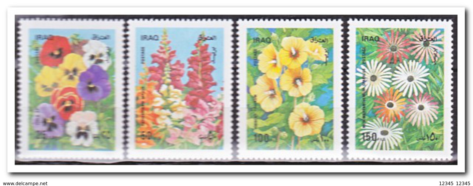 Irak 1989, Postfris MNH, Flowers - Iraq