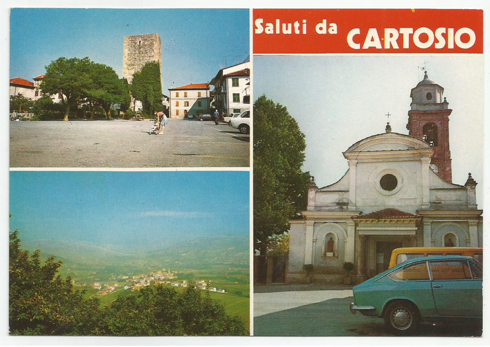 ALESSANDRIA (040) - Saluti Da CARTOSIO (vedute) - FG/Vg 1979 (spedita, Con Firma, Dal Parroco) - Alessandria