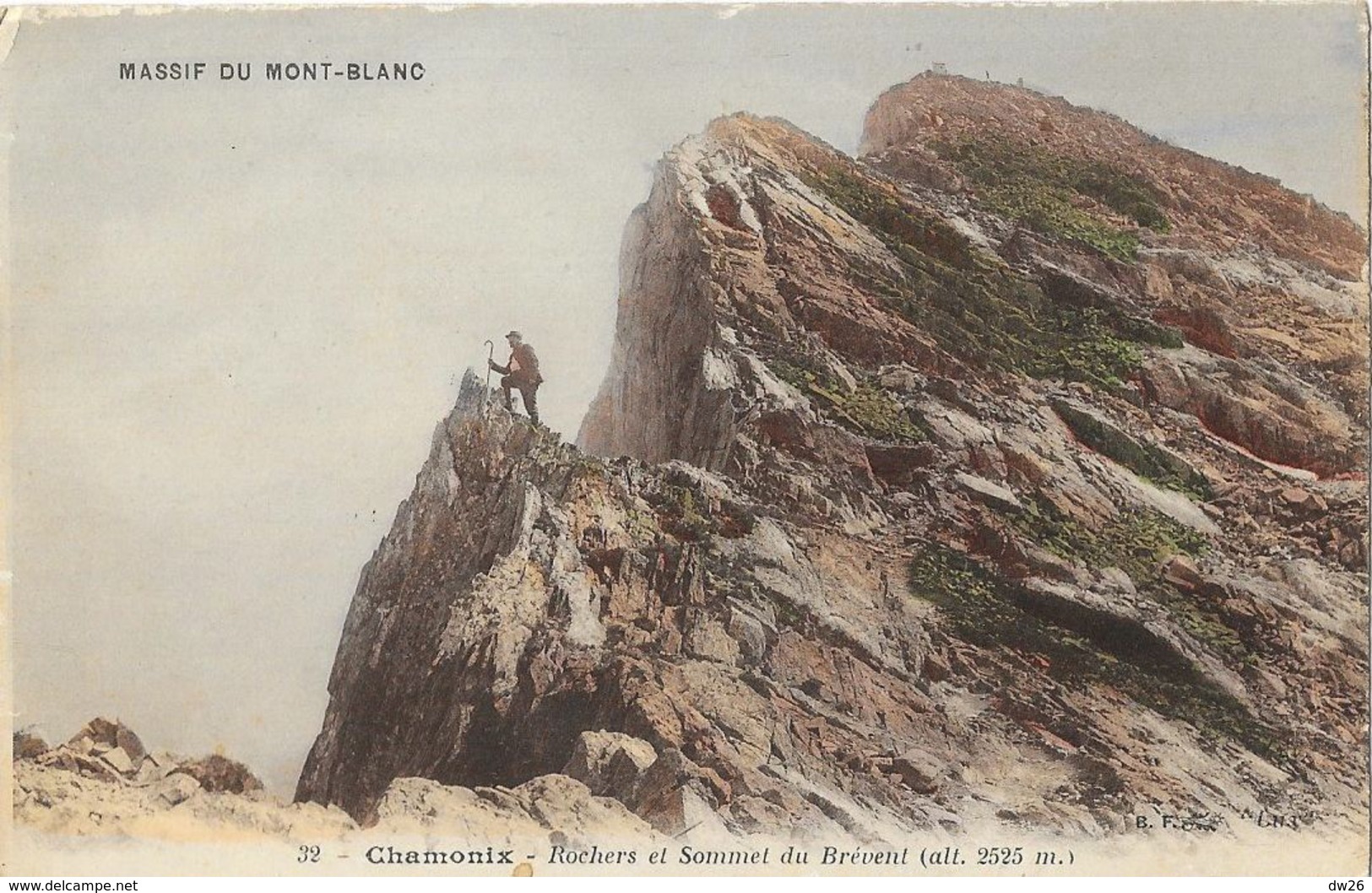 Alpinisme - Massif Du Mont-Blanc - Chamonix - Rochers Et Sommet Du Brévent - Carte Non Circulée - Mountaineering, Alpinism