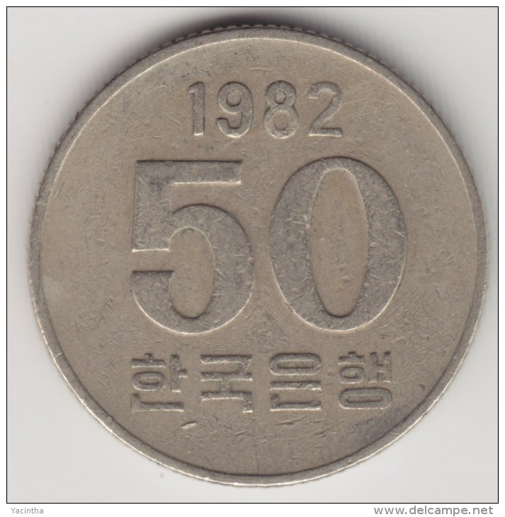 @Y@     Zuid Korea  50 Won     1982    (4057) - Korea (Zuid)