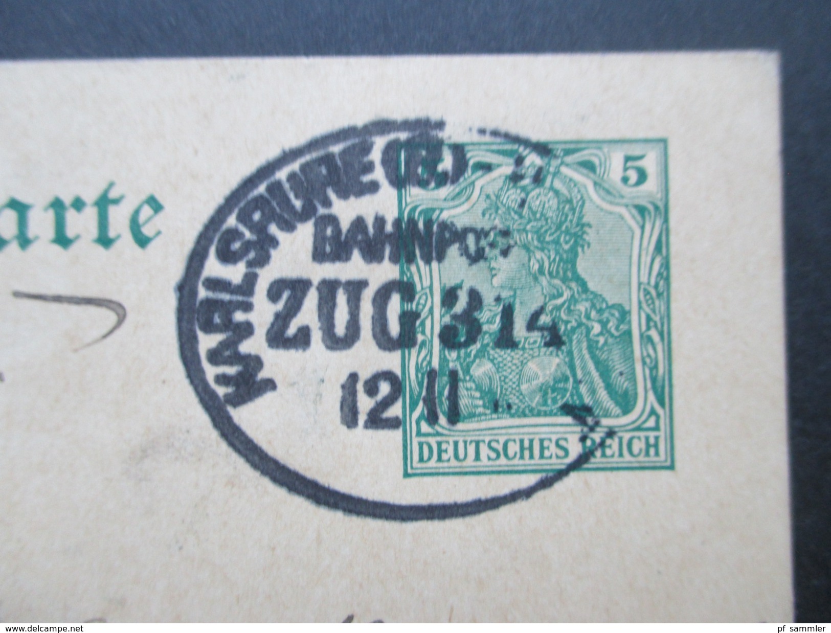 Bahnpost Deutsches Reich - Bund 8 Karten / Belege! Verschiedene Züge! Interessant??!! - Collections