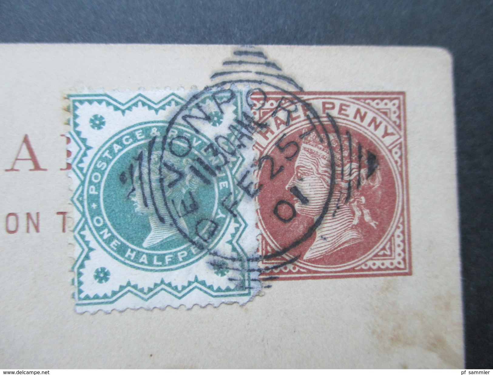 GB 1899 - 1920 Registered letter / Postcards / Streifband! 7 Stück! aus einer Korrespondenz! Interessant?!