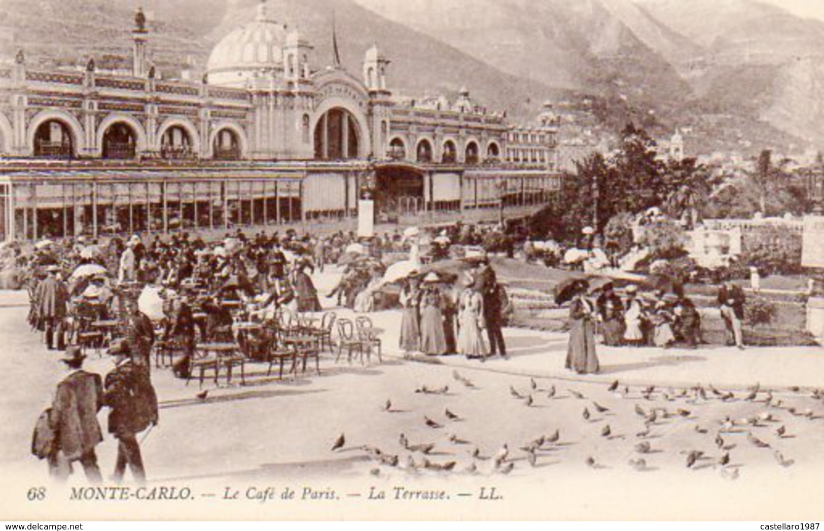 MONTE-CARLO - Le Cafè De Paris - La Terrasse - Petit Format - Bares Y Restaurantes