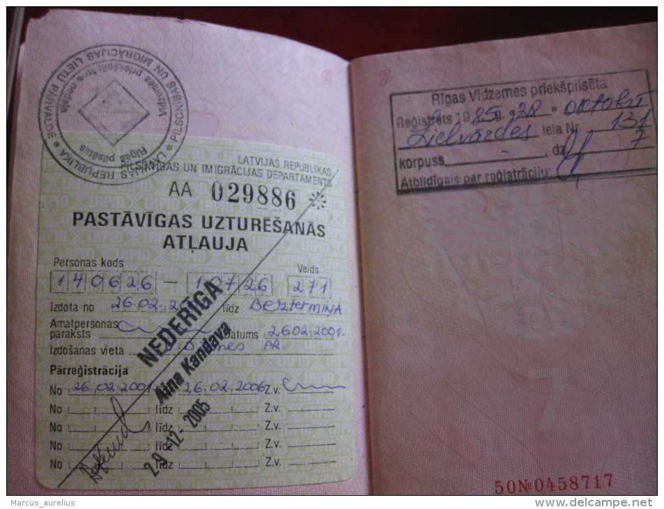 Russia Obselete Passport / Passeport / Reisepass / Pasaporte / Passaporto - Historische Dokumente