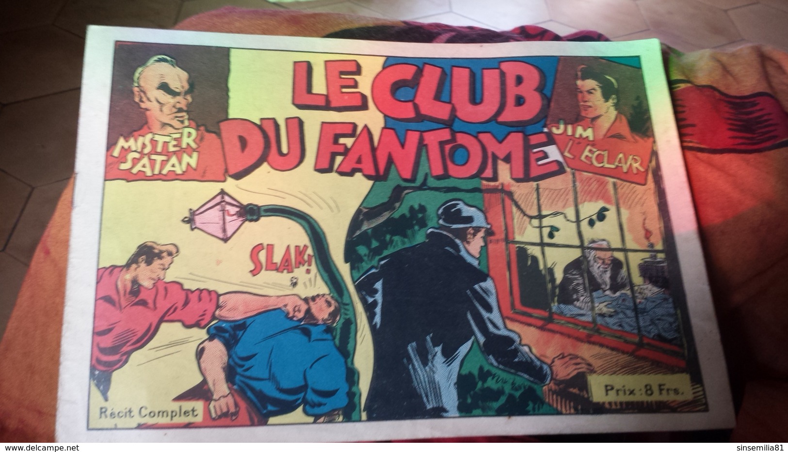 Le Club Du Fantome Jim L'eclair Mister Satan - Autre Magazines