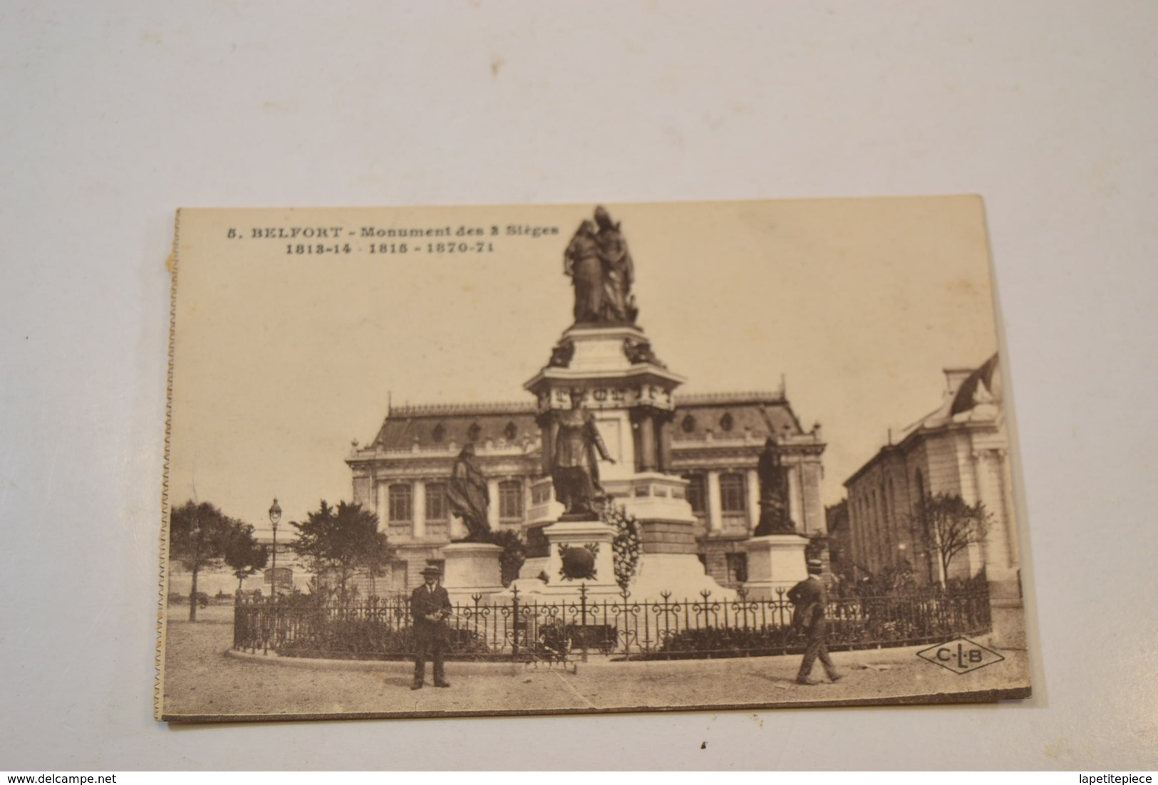 (MEL 6) CPA BELFORT - Monument Des 3 Sièges 1813-14  - 1815 - 1870-71 - Belfort – Siège De Belfort