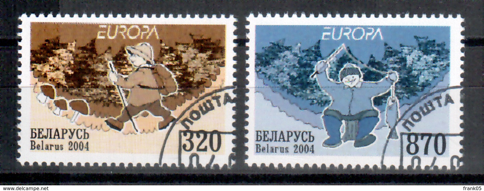 Weissrussland / Belarus / Biélorussie 2004 Satz/set EUROPA Gestempelt/used - 2004