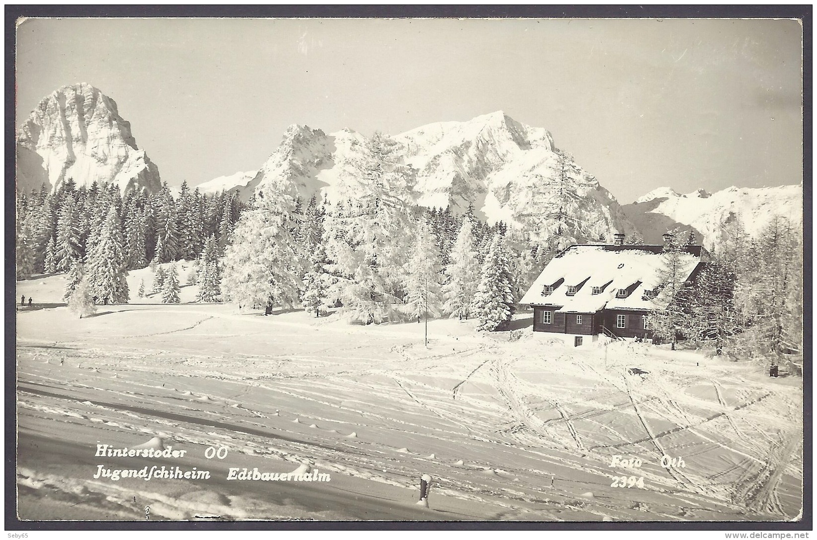 Austria / Osterreich - Oberosterreich - Hinterstoder, Edtbauernalm, Winter View, Snow PC - Hinterstoder