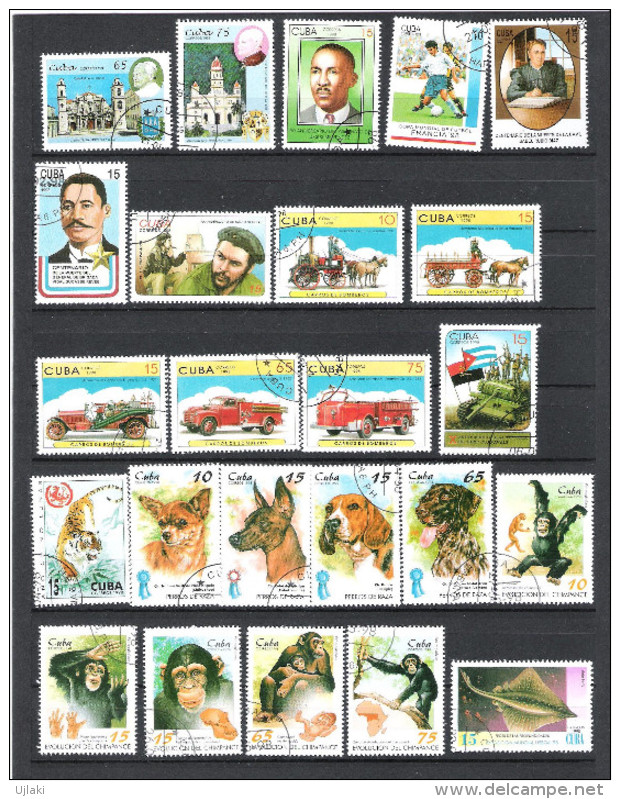 CUBA: Lot  De 60 TP: Année 1998 - Collections, Lots & Series