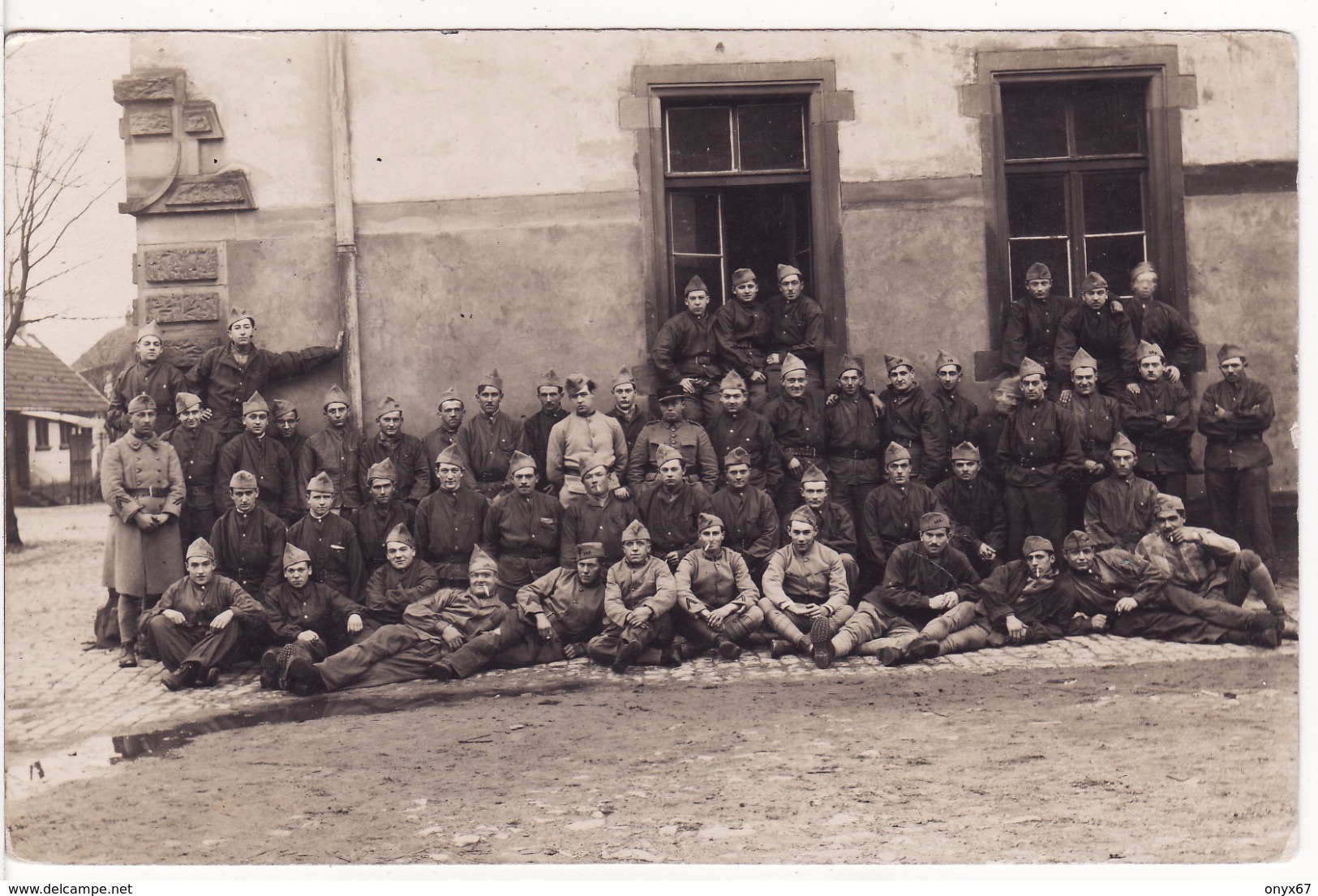 Carte Postale Photo Militaire Français 146 ème Régiment D´Infanterie De BITCHE-BISTCH (Moselle) - Bitche