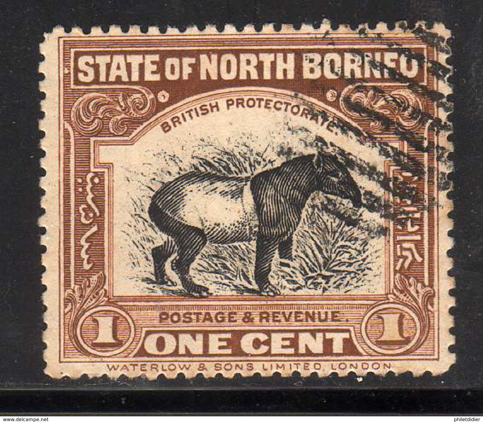 BORNEO DU NORD / MALAISIE / SABAH / YT 131 - Borneo Del Nord (...-1963)