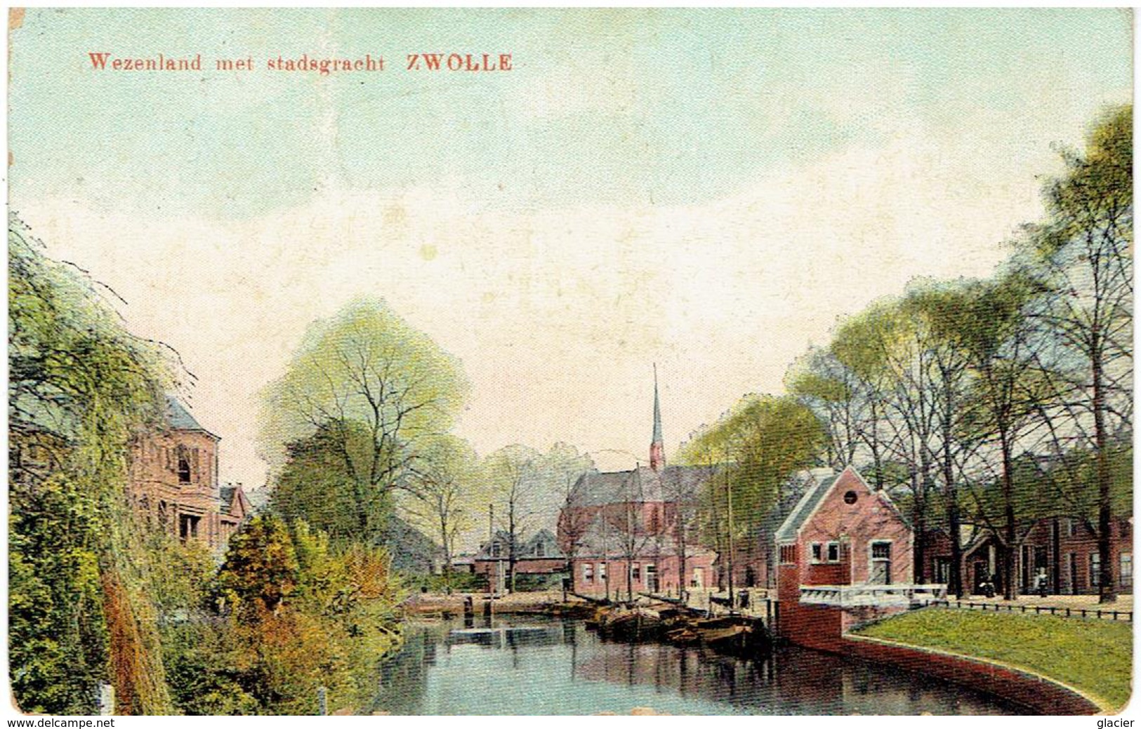 ZWOLLE - Wezenland Met Stadsgracht - Milicienzending - Zwolle