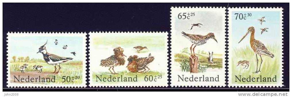 Niederlande / Netherlands 1984 : Mi 1246A/1249A *** - Sommermarken / Summer Stamps - Unused Stamps