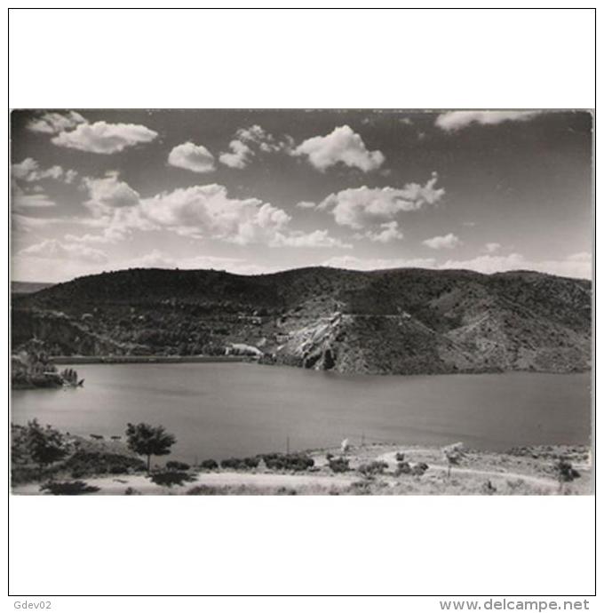 GDLJRTP6776-LFTD4448.Tarjeta Postal DE GUADALAJARA.Campo,arboles,montañas.pantanp,EMBALSE DE EXTREMEÑAS En  SACEDON - Guadalajara