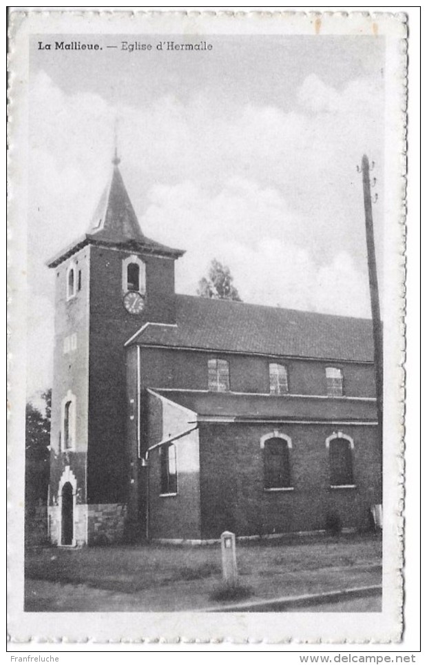 LA MALLIEUE (4480) Eglise D Hermalle - Engis