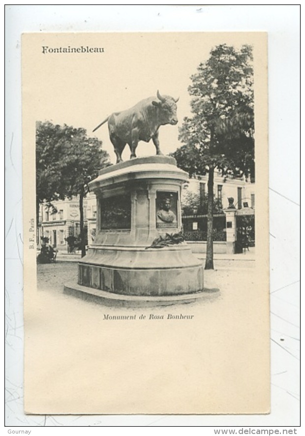 Fontainebleau - Monument De Rosa Bonheur (taureau) Vierge - Fontainebleau