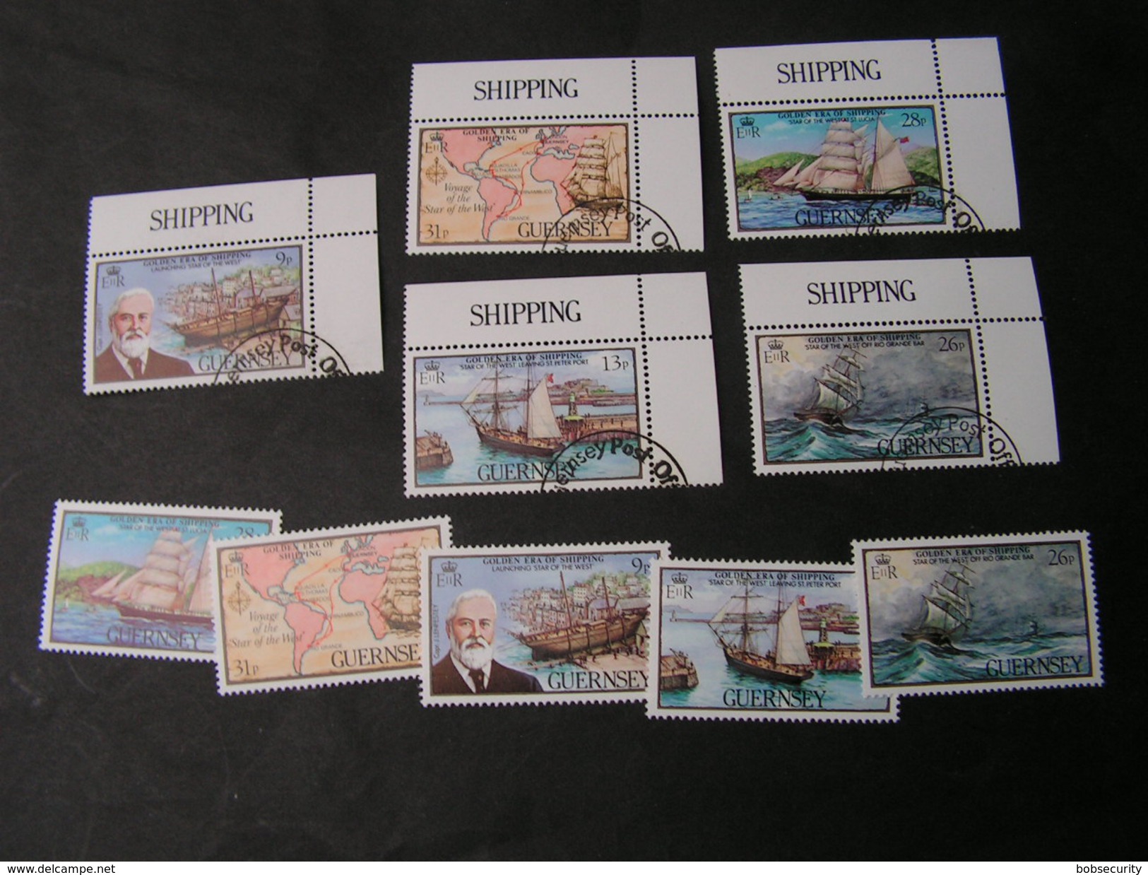 Gurnsey 4Blocks   Seefahrt  Schiffe  1983   274-278   2  X  O  ** MNH  &euro;  9,00 - Guernsey