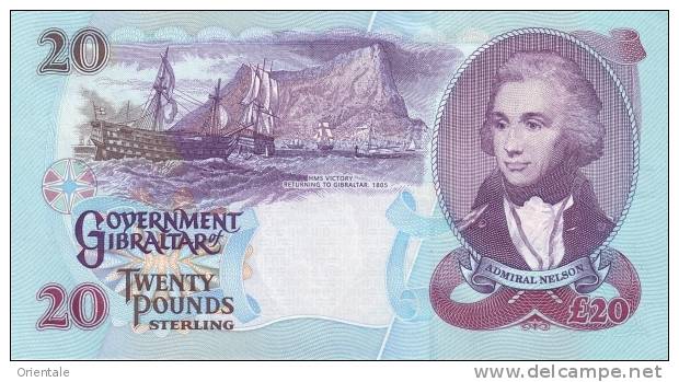 GIBRALTAR P. 27a 20 P 1995 UNC - Gibraltar