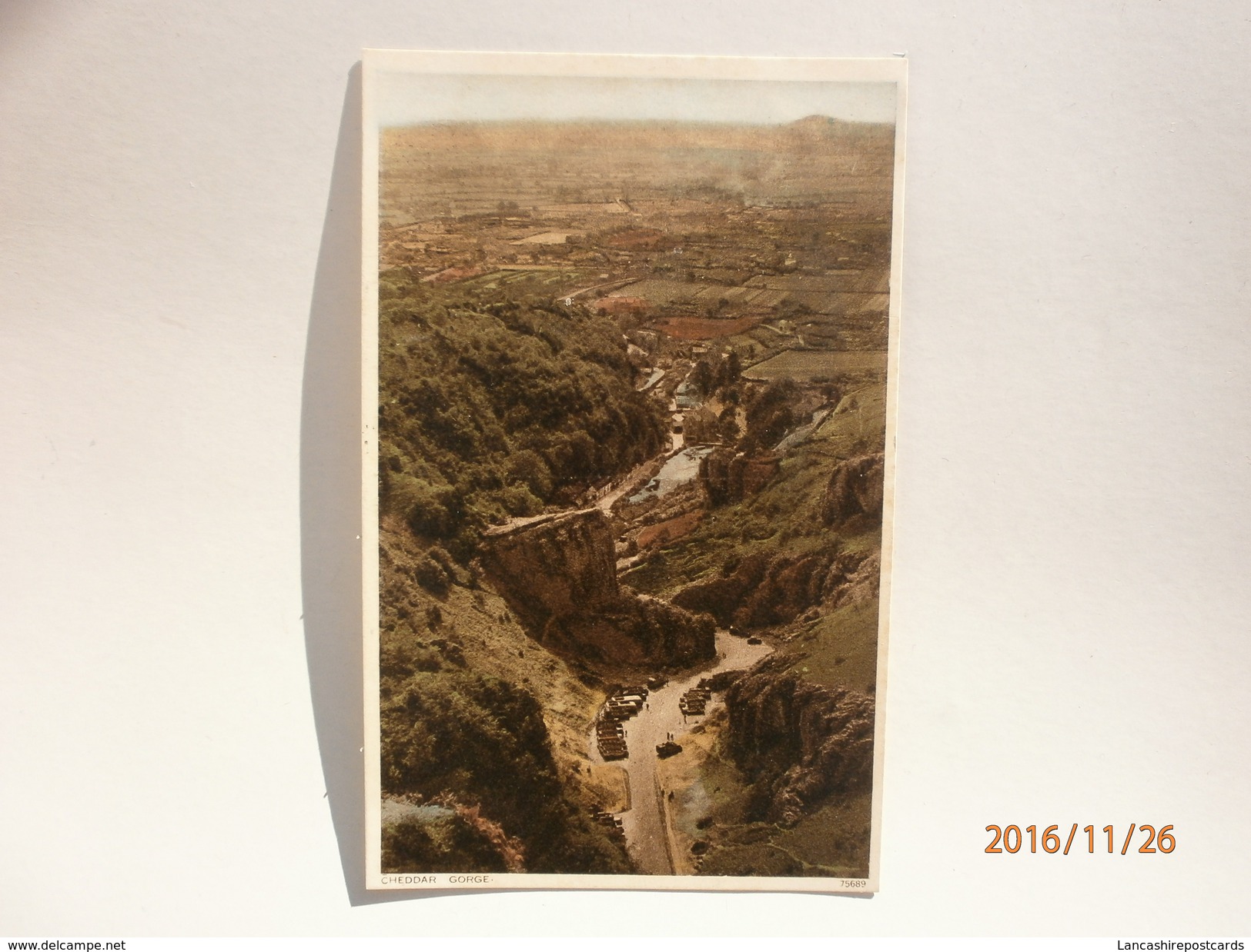 Postcard Cheddar Gorge Somerset By Photochrom My Ref B1235 - Cheddar