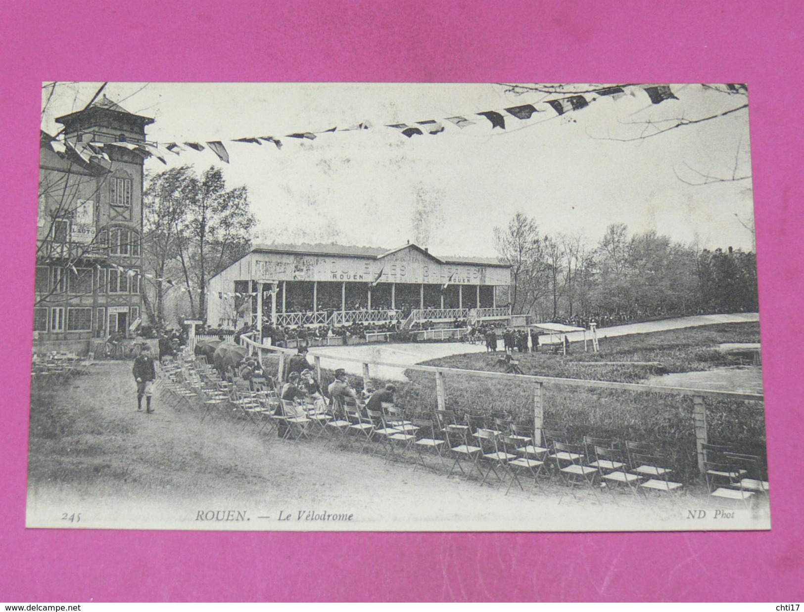 ROUEN    1910   LE VELODROME    EDIT CIRC NON - Rouen