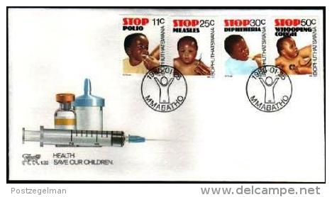 BOPHUTHATSWANA, 1985, Child Health,  First Day Cover Mint 1.32 - Bophuthatswana