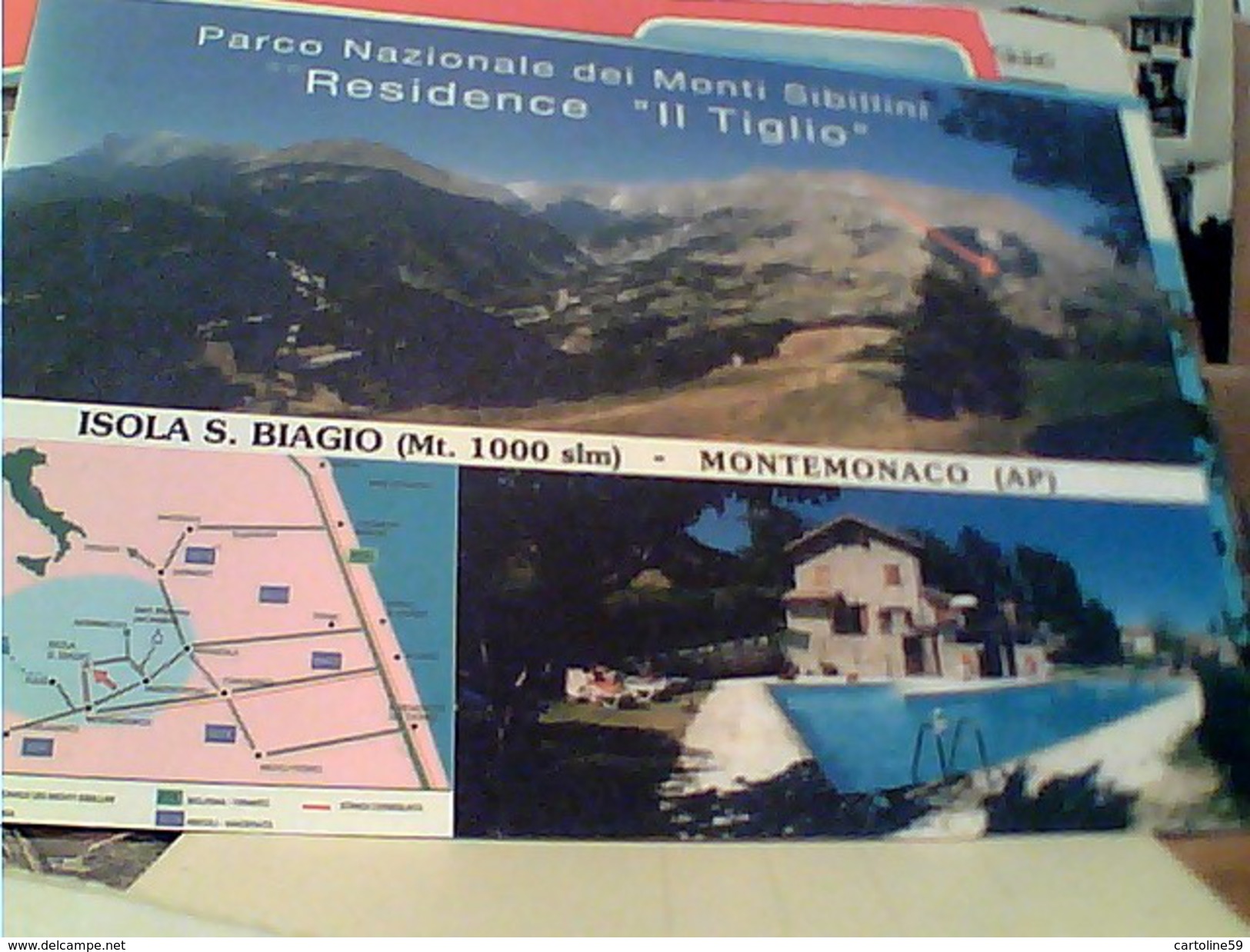 MONTEMONACO -ISOLA S. BIAGIO-RESIDENCE IL TIGLIO  N1985 FU8358 - Ascoli Piceno