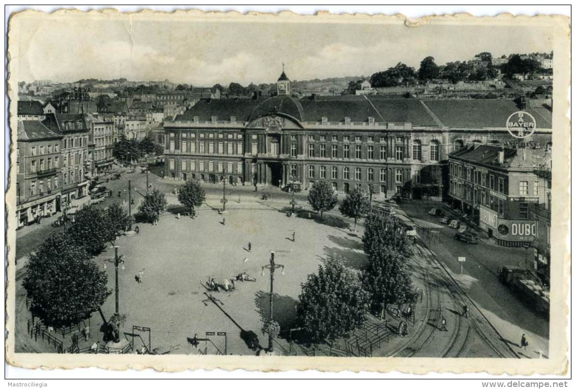 BELGIO  LIEGE  Place St-Lambert  Le Palais Des Princes Eveques  Tram  Pubb. Bayer  Dubonnet - Liège