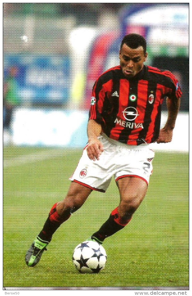 CAFU'  MILAN Calcio   Cartolina Difettosa - Calcio