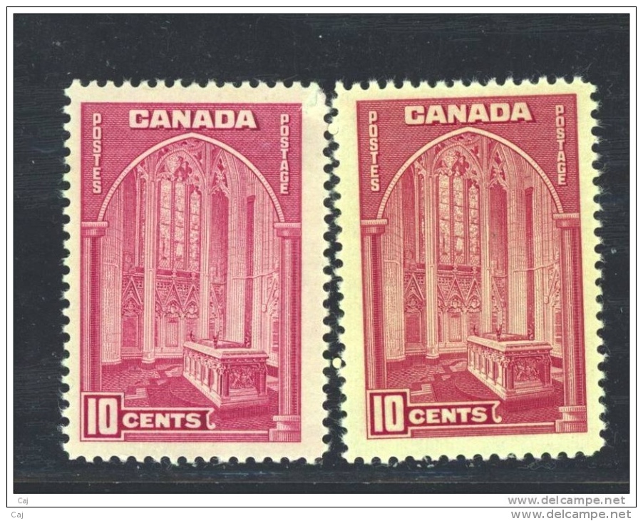 Canada  -  1938  :  Yv  197-97a  * - Neufs
