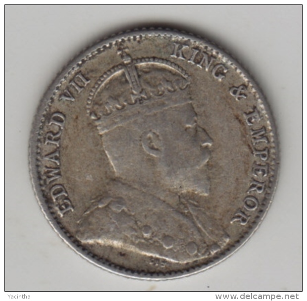 @Y@   Straits Settlements   5 Cent  1910  (4069) - Inde