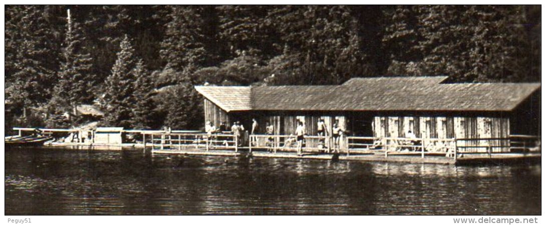 Slovaquie. Strbské Pleso. Le Lac De Strba Et Les Hautes Tatras. Activités Balnéaires. 1948 - Slovaquie