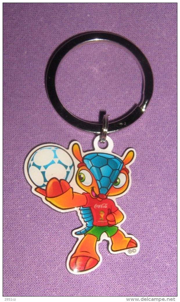 Coca-Cola Keychain - World Soccer Championships - Brasil 2014. (Croatia) - Sleutelhangers