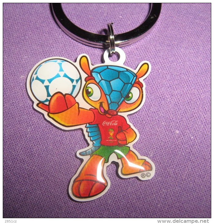 Coca-Cola Keychain - World Soccer Championships - Brasil 2014. (Croatia) - Portachiavi