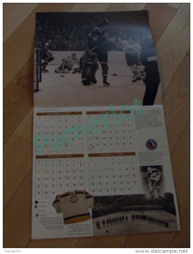 Calendrier - 2000, Les Heros Du Hockey, 29 X 30.5 Cm, Rdition Speciale De 16 Mois 2 Scans - Autres & Non Classés