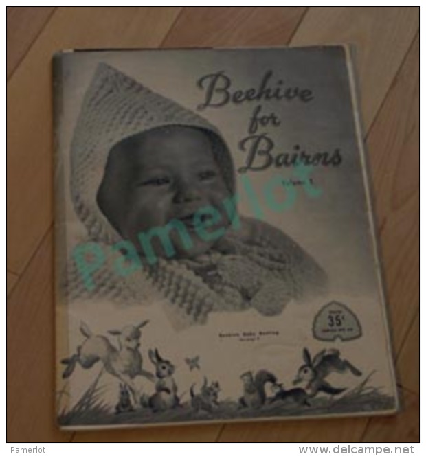 Beehive For Bairns Vol3 -  Patons And Baldwins Lte. Toronto, Knitted Work, 65 Pages, 28 X 22 Cm - 4 Scans - Practical Skills