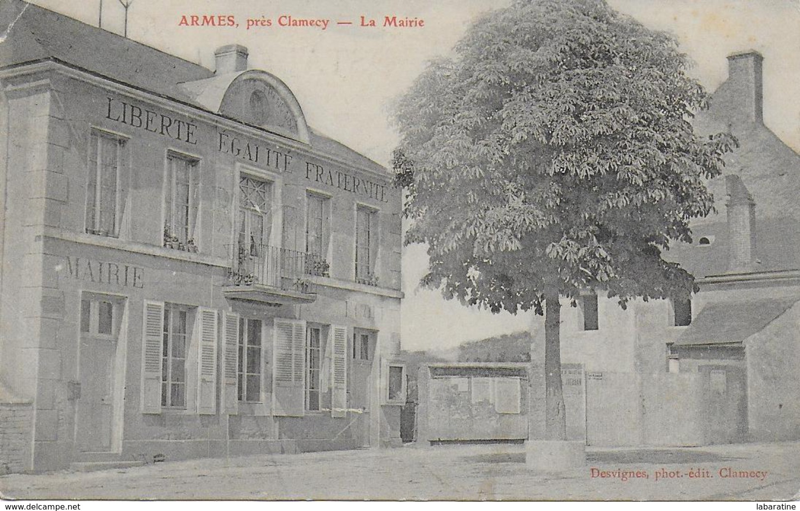 58)   ARMES   - Prés De Clamecy -  La Mairie - Andere & Zonder Classificatie