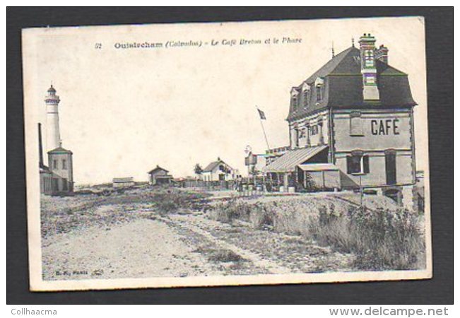 14  Ouistreham / Le Café Breton Et Le Phare - Riva Bella