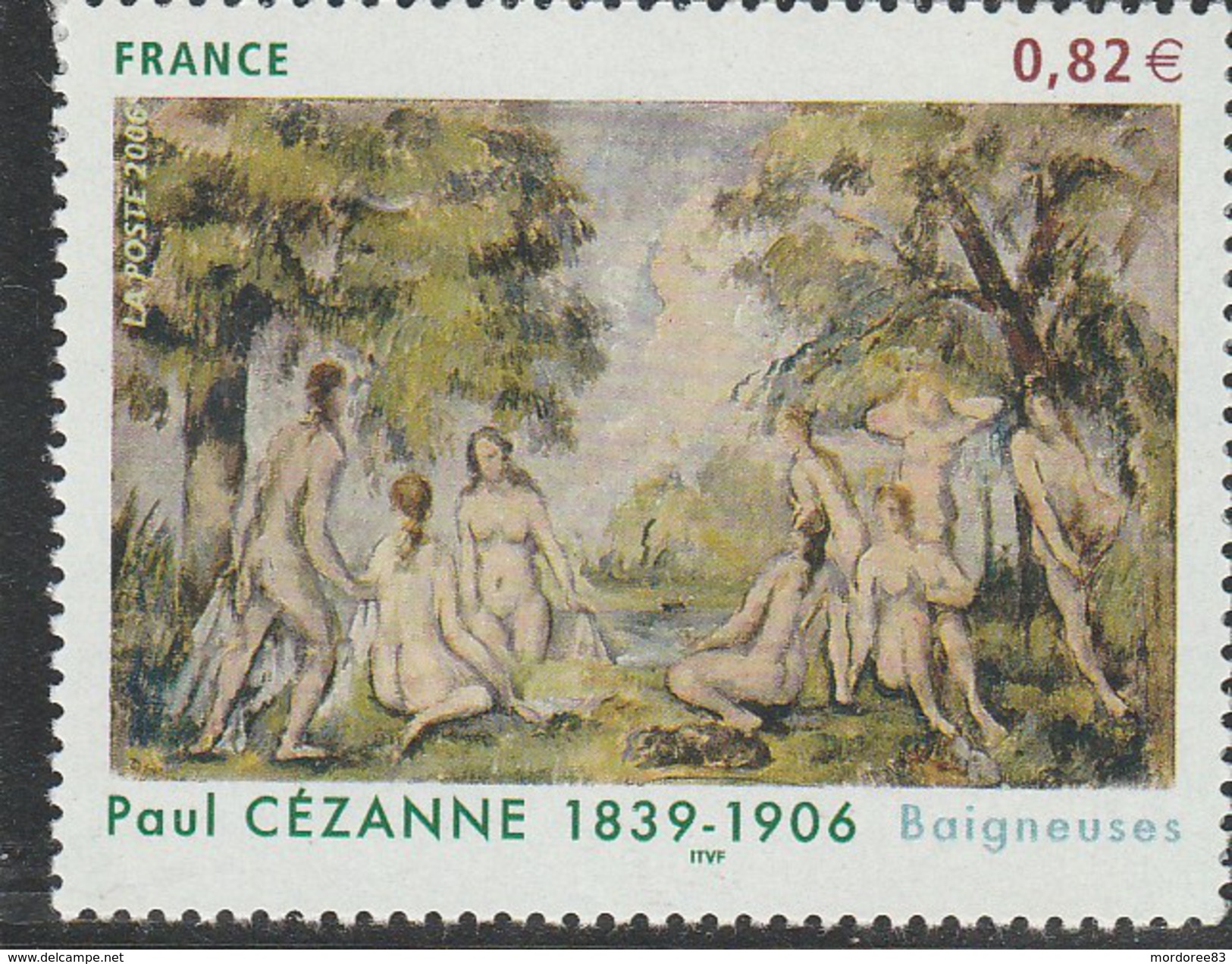 FRANCE 2006 PAUL CEZANNE NEUF YT 3894 -             TDA156 - Neufs