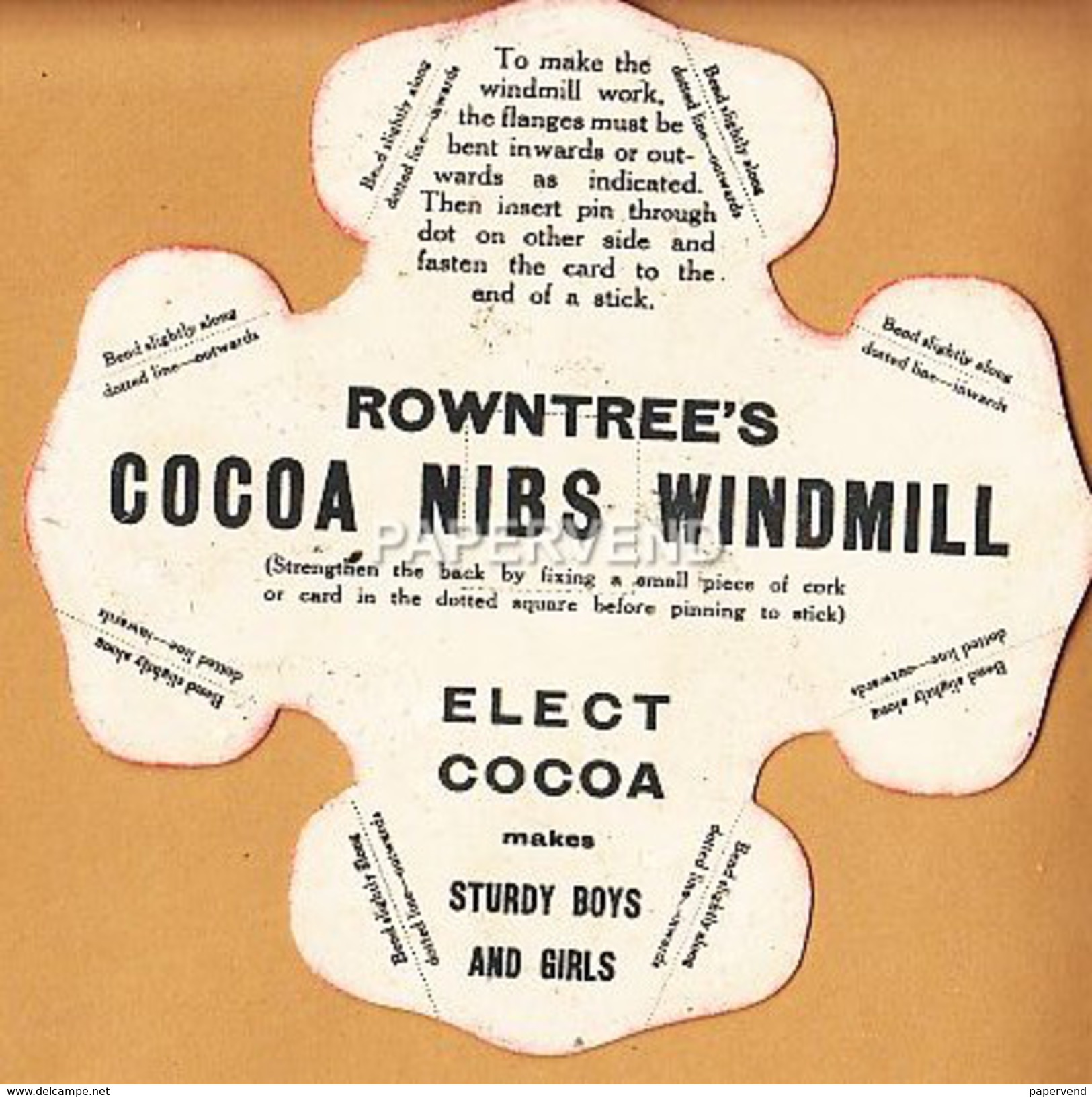 Advertising  Rowntrees Elect Cocoa   E46 - Advertising