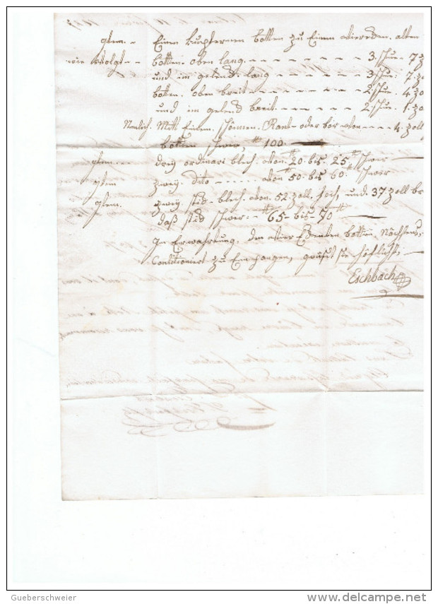 ALS-L8 - ALSACE-LORRAINE Belle Lettre De Colmar Pour Niederbruck 1827 - Lettres & Documents
