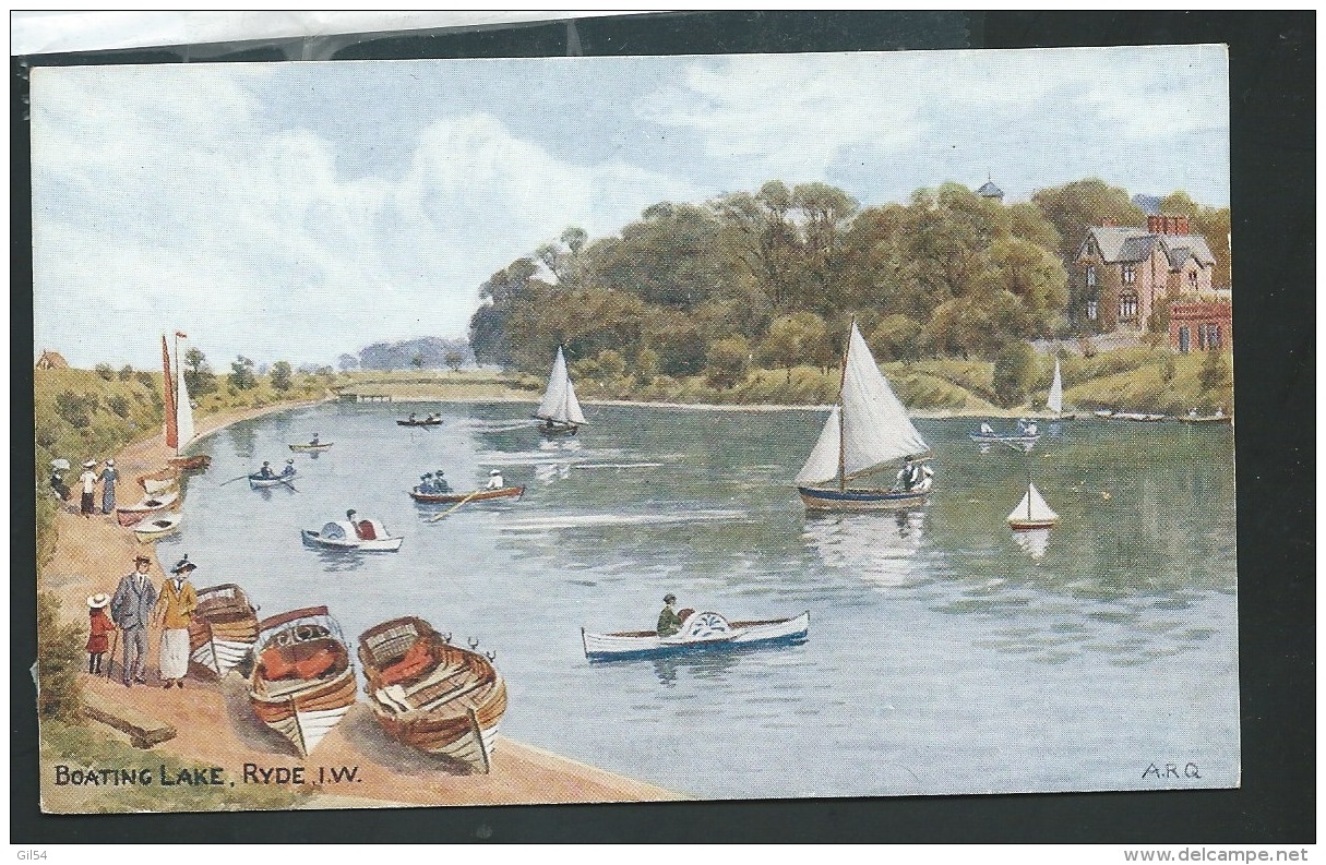 BOATING LAKE, Ryde I.W. - Obe2516 - Isle Of Man