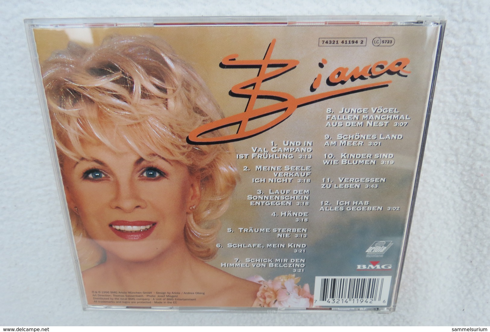 CD "Bianca" Meine Seele Verkauf Ich Nicht - Other - German Music