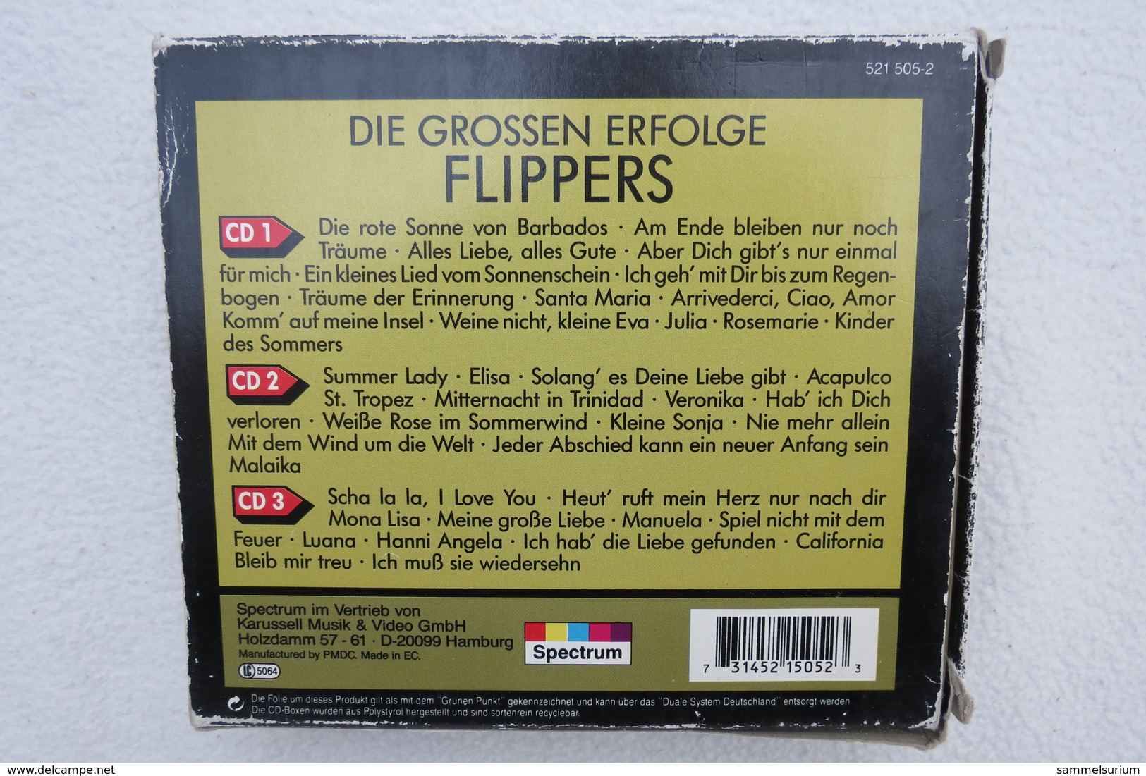 3 CD-Box "Flippers" Die Grossen Erfolge - Sonstige - Deutsche Musik