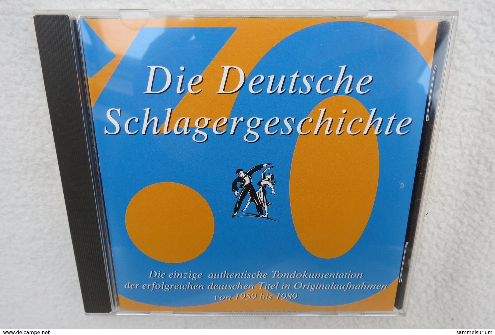 CD "Die Deutsche Schlagergeschichte 1960" Authentische Tondokumentation Erfolgreicher Dtsch. Titel Im Original 1959-1989 - Autres - Musique Allemande