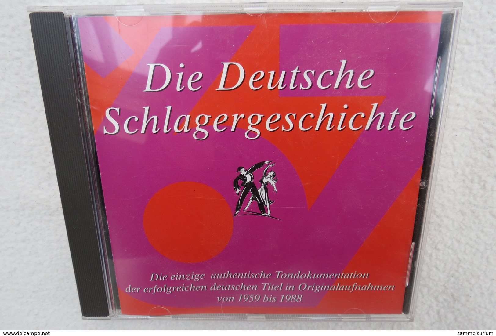 CD "Die Deutsche Schlagergeschichte 1967" Authentische Tondokumentation Erfolgreicher Dtsch. Titel Im Original 1959-1988 - Sonstige - Deutsche Musik