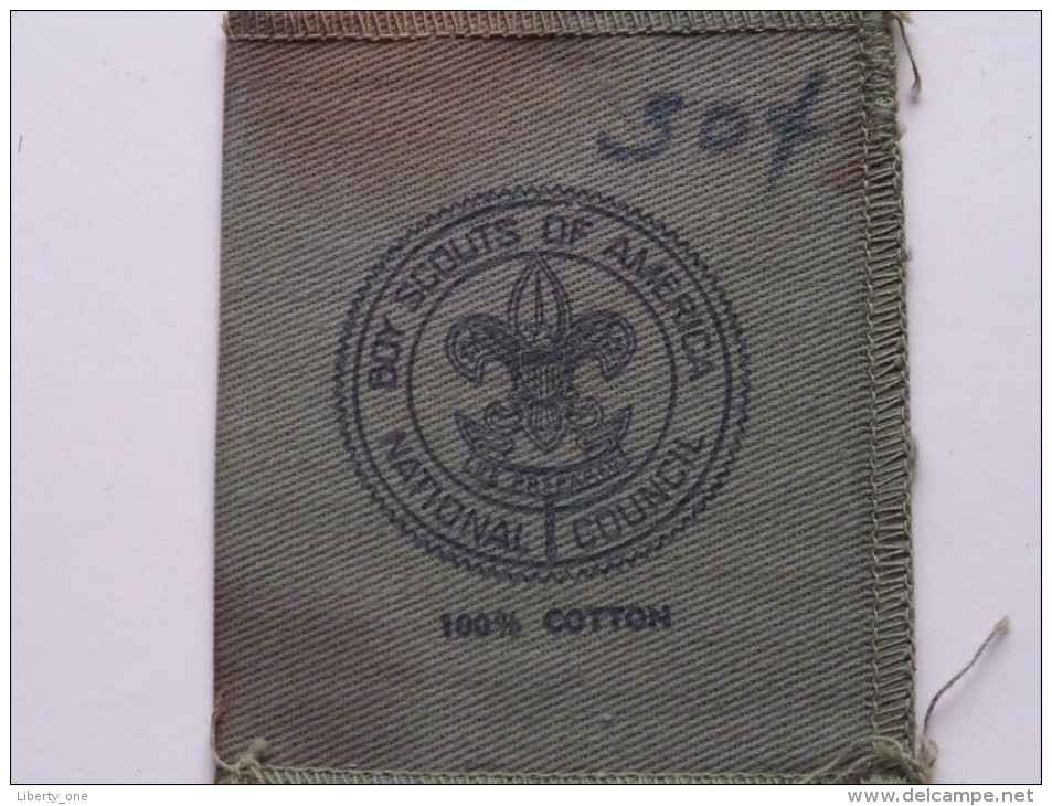 BOY SCOUTS OF AMERICA Ntional Council ( 100 % Cotton ) Zie Foto's Voor Detail ! - Scoutisme