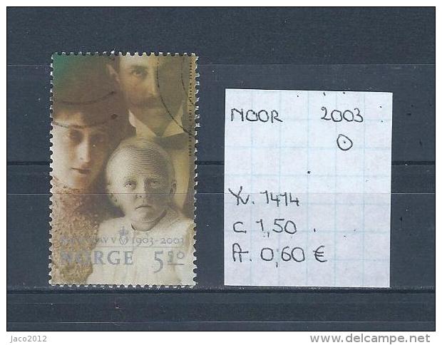 Noorwegen 2003 - Yv. 1414 - Michel 1471 Gest./obl./used - Oblitérés