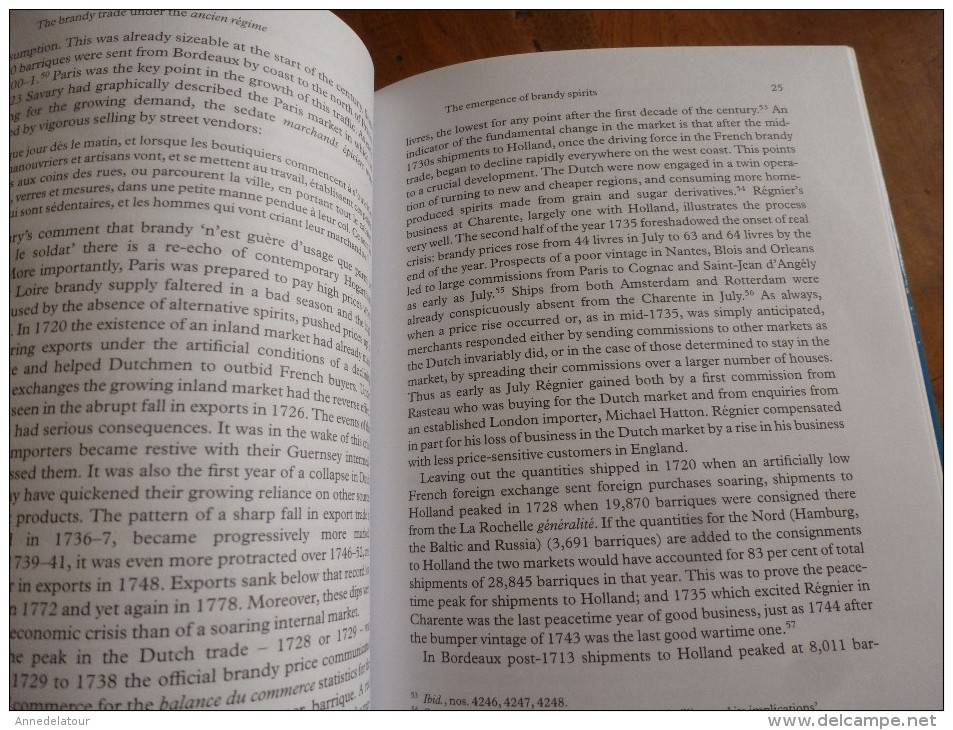 1998  The Brandy Trade under the Ancien Régime Regional Specialisation in the Charente