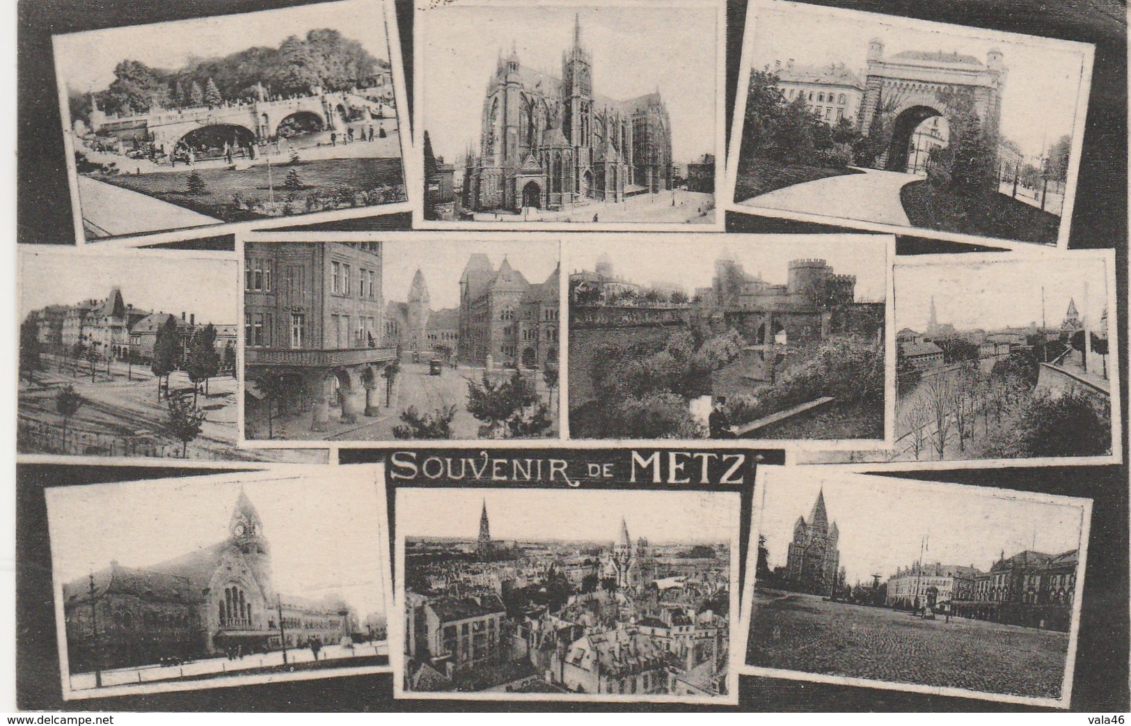 METZ   57 - MOSELLE   CPA  SOUVENIR DE METZ - Metz