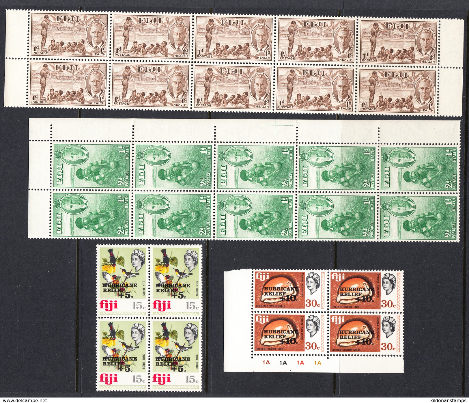 Fiji 1974, Mint No Hinge, Sc# 351-356 SG - Fidji (1970-...)